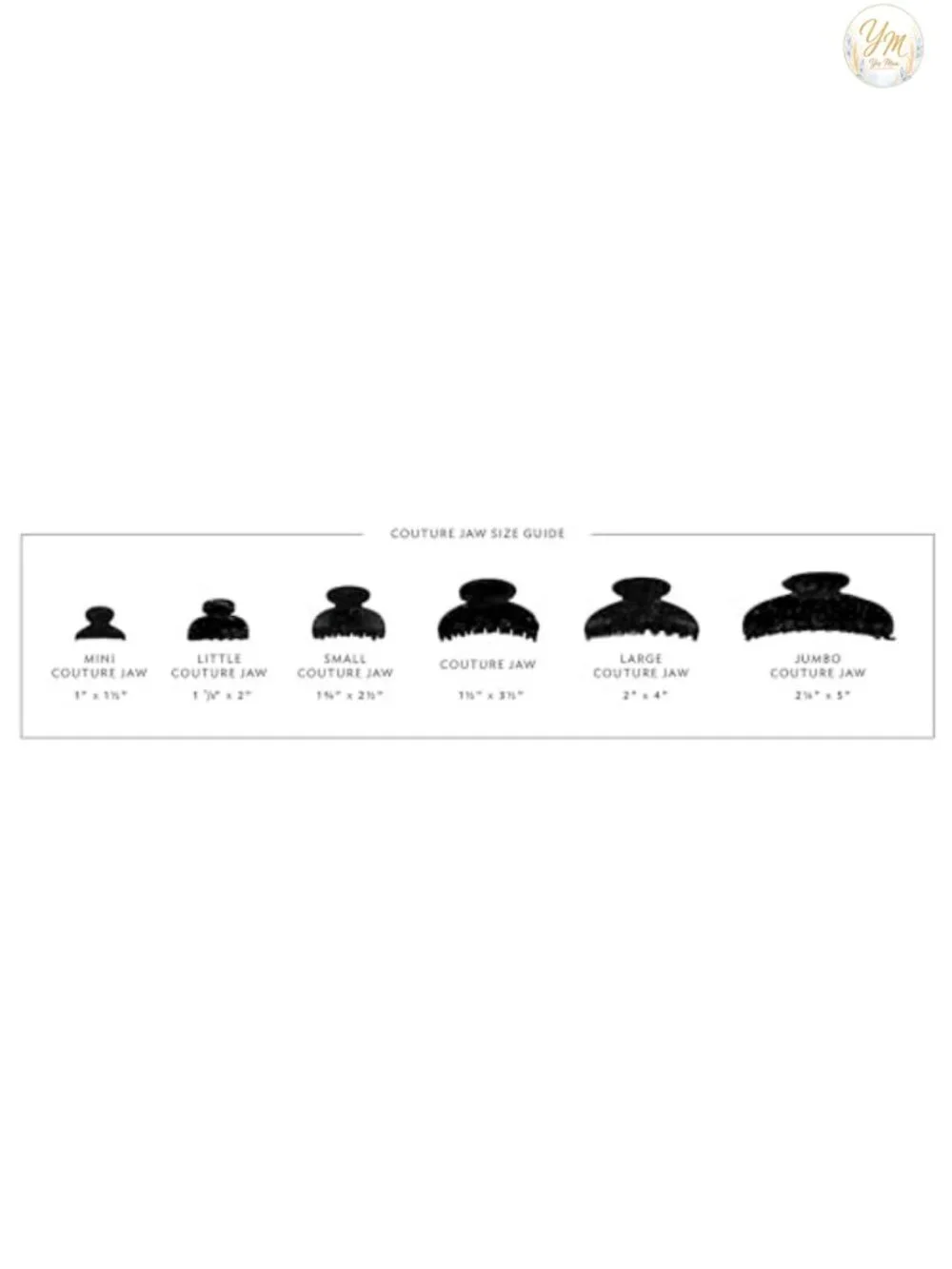 France Luxe Medium Couture Claw Clip - Acetate French Hair Clip